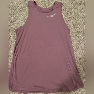 Loose unstoppable workout tank